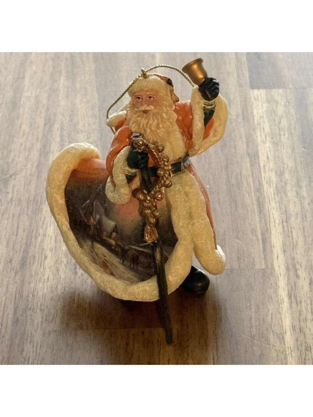 1 Thomas Kinkade Santa Christmas Ornament by Ashton Drake Heirloom